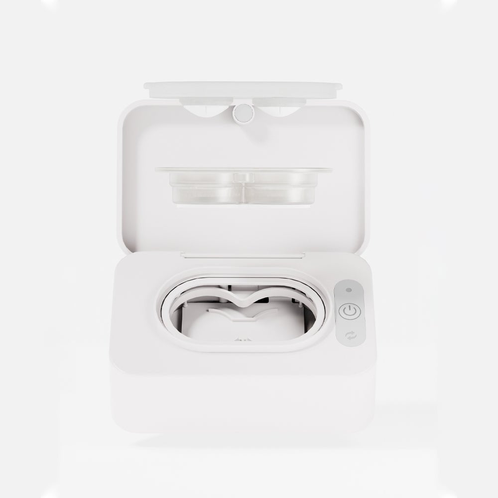 [NEW] Soft Silicone Hydrogen and Hybrid Contact Lens Cleaning System VueSonic 3 - VueSonic